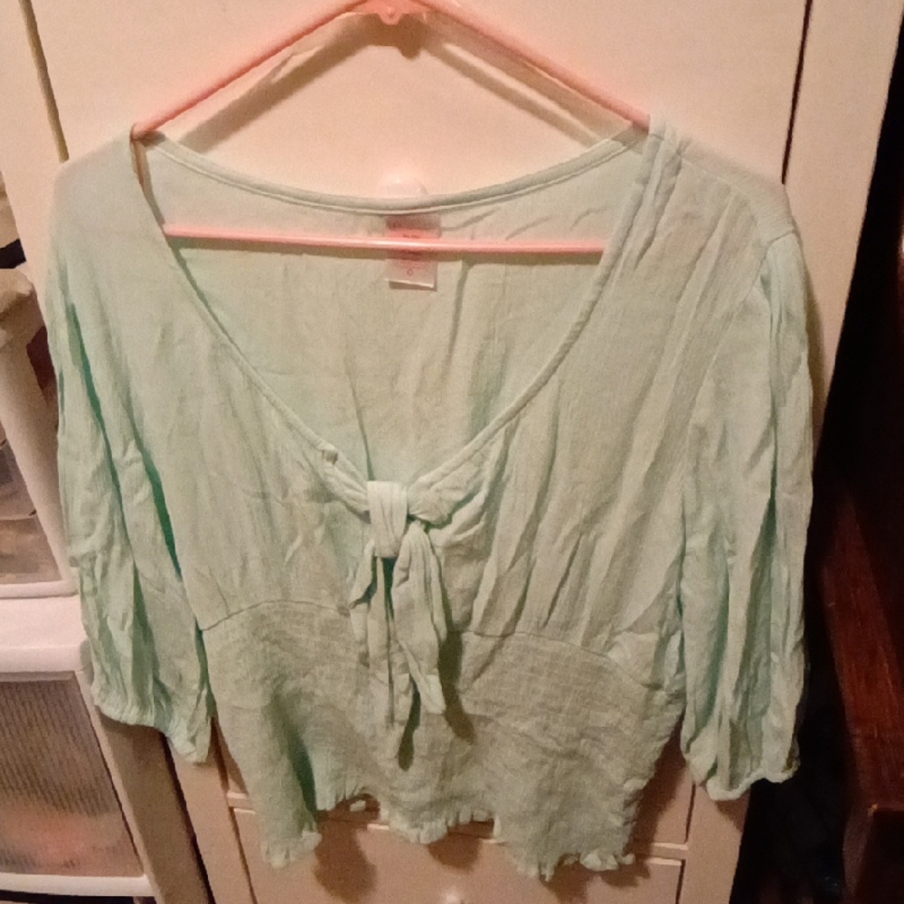 Mint Green Women's Top